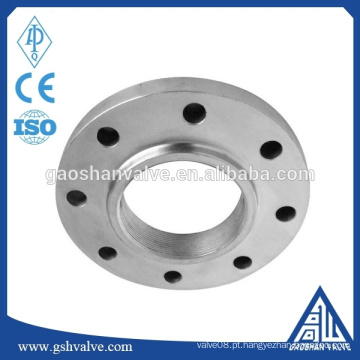 Din padrão galvanizado rosca flange